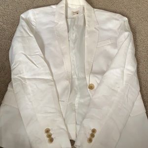 White summer blazer